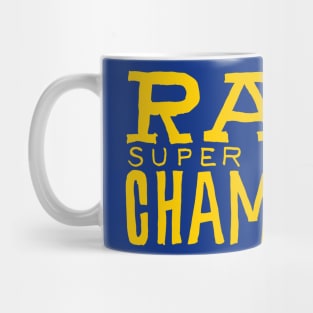 Los Angeles Raaaams 25 champions Mug